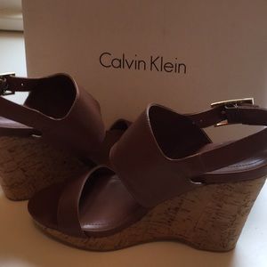 Calvin Klein Wedge Sandals
